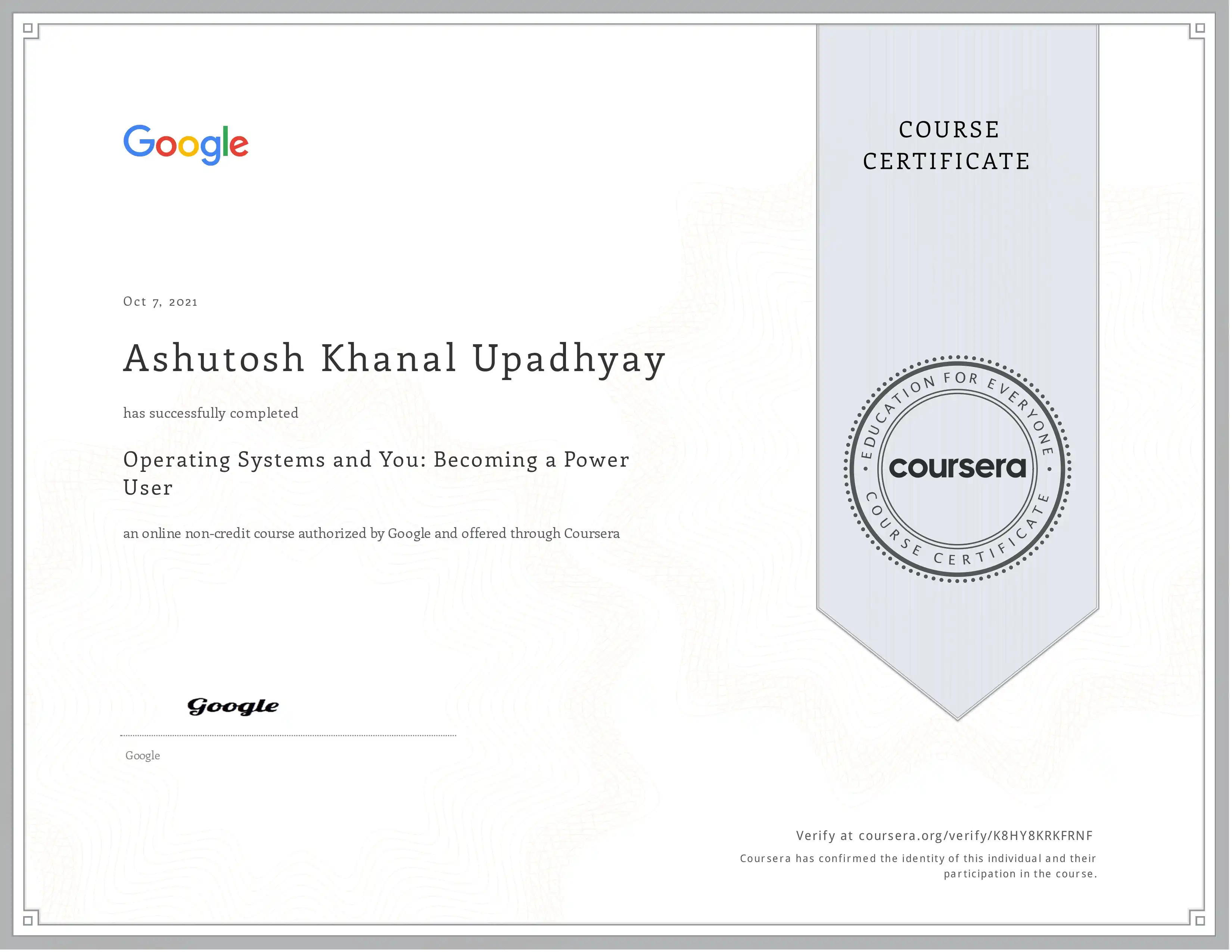 Operating Systems and You: Becoming a Power User